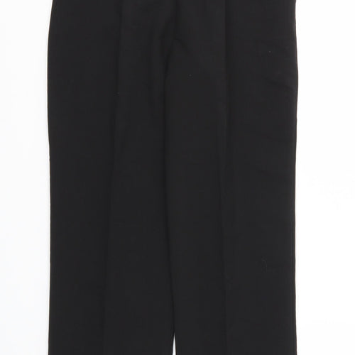 Preworn Womens Black   Trousers  Size 12 L27 in - Stretch waistband