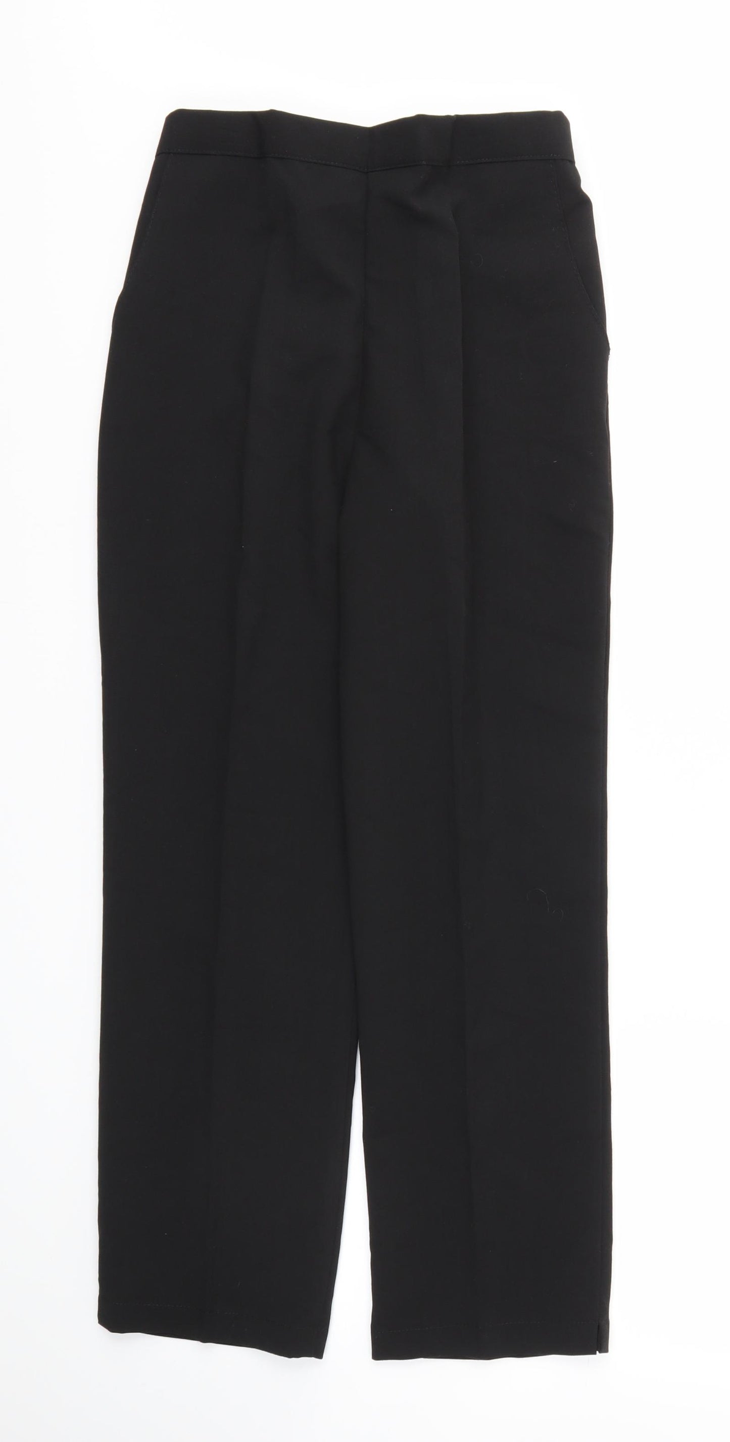 Preworn Womens Black   Trousers  Size 12 L27 in - Stretch waistband