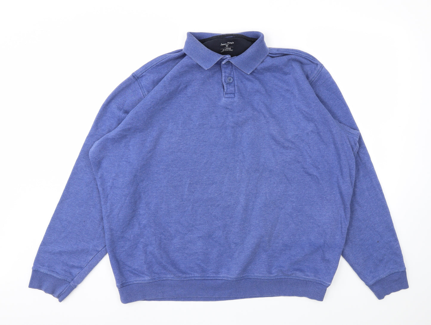 James pringle  Mens Blue   Pullover Sweatshirt Size 2XL