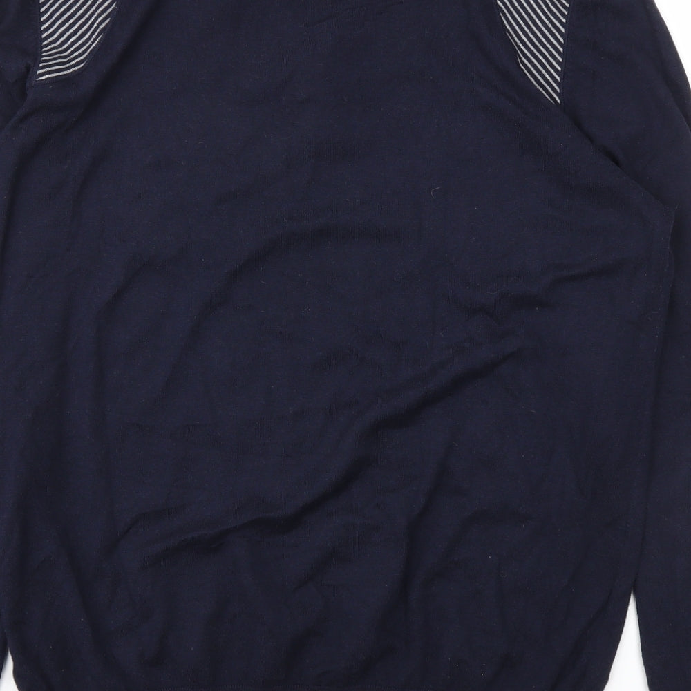 HUGO BOSS Mens Blue   Pullover Sweatshirt Size L