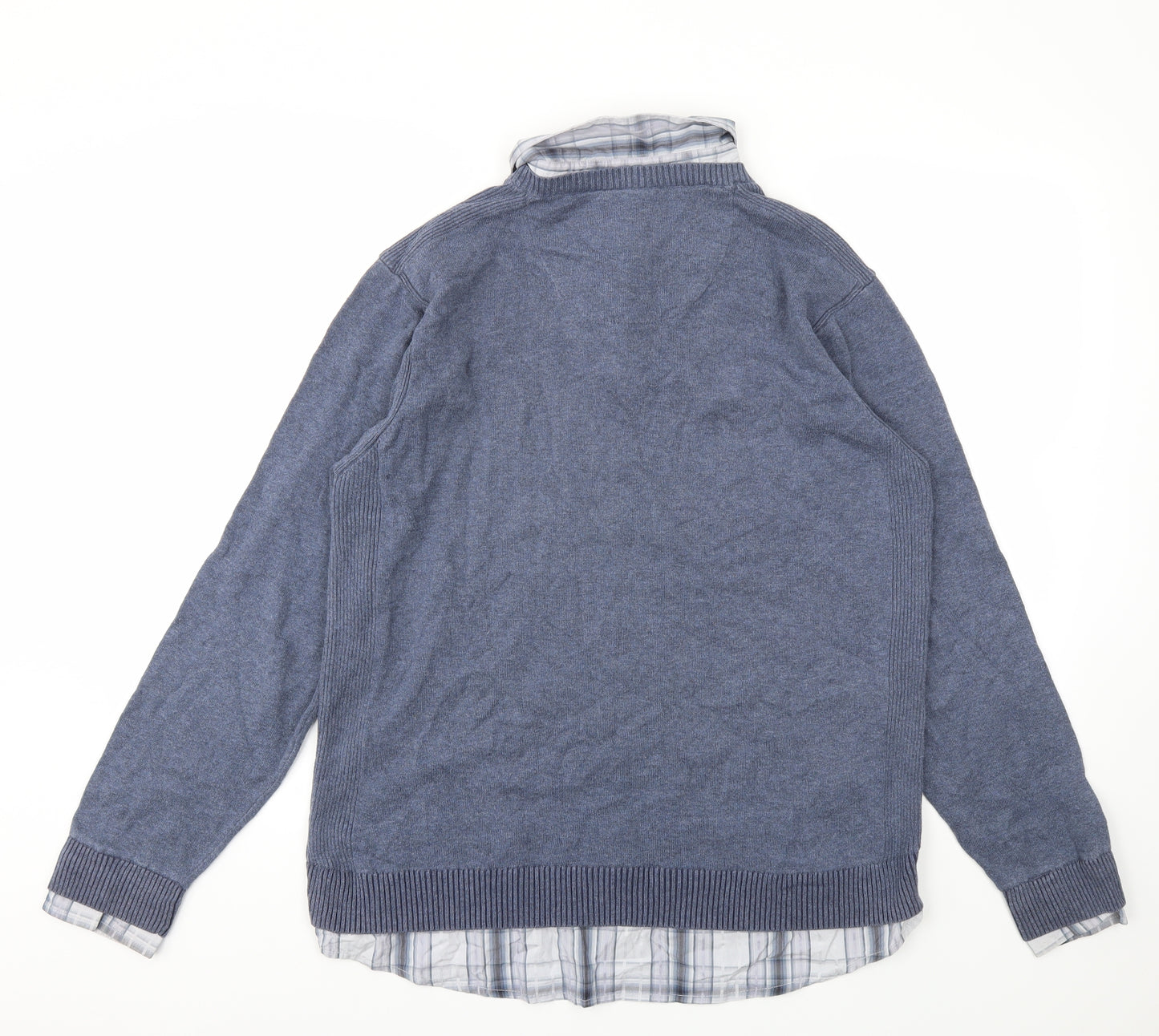 NEXT Mens Blue   Pullover Sweatshirt Size L