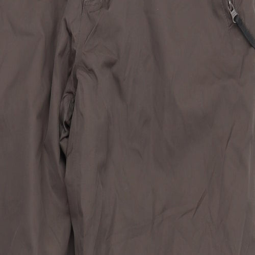 Parallel Womens Brown   Windbreaker Trousers Size 18 L33.5 in - Stretch waistband