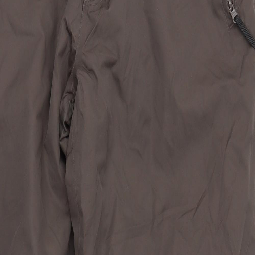 Parallel Womens Brown   Windbreaker Trousers Size 18 L33.5 in - Stretch waistband