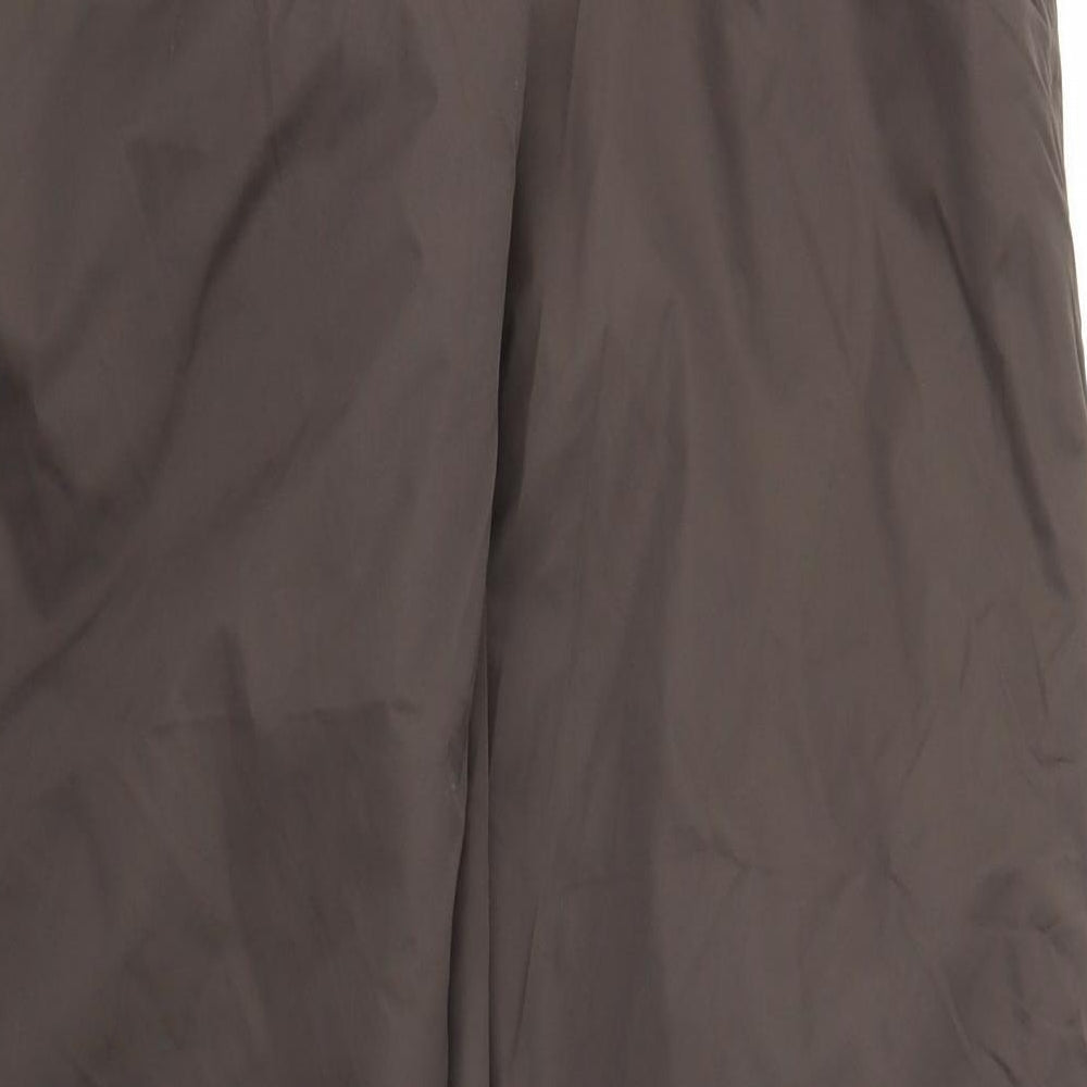 Parallel Womens Brown   Windbreaker Trousers Size 18 L33.5 in - Stretch waistband