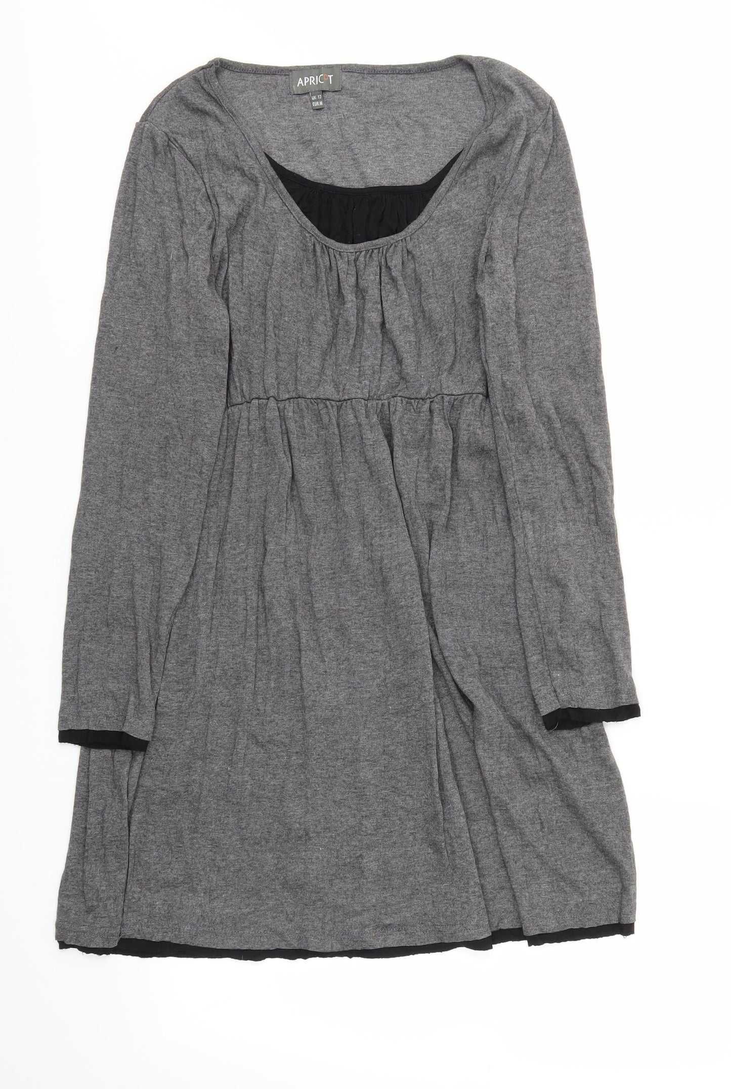 Apricot Womens Grey   Fit & Flare  Size 12