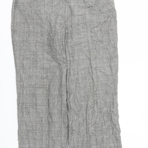 M&S Womens Grey   Trousers  Size M L27 in