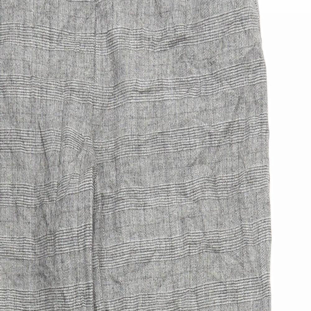 M&S Womens Grey   Trousers  Size M L27 in
