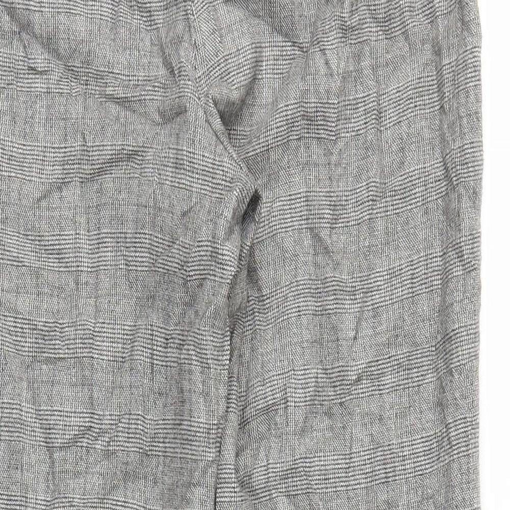 M&S Womens Grey   Trousers  Size M L27 in