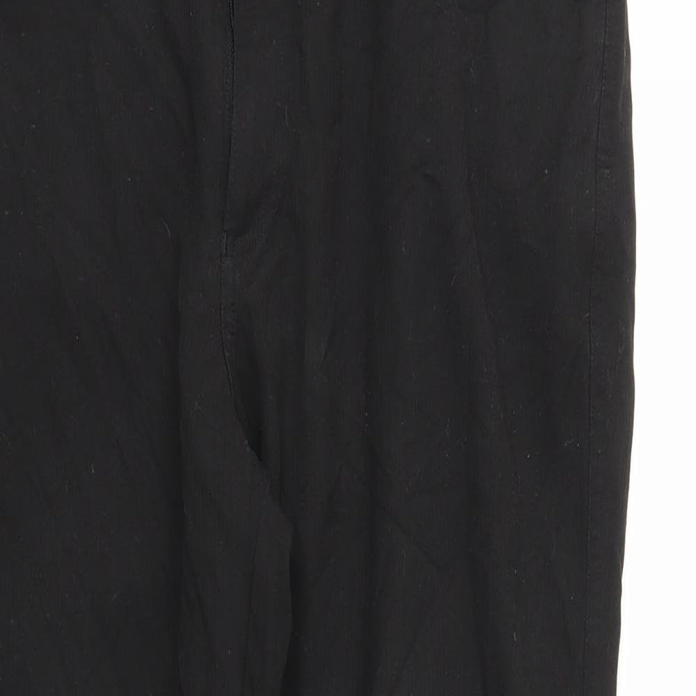 Preworn Mens Black   Trousers  Size 34 L30 in