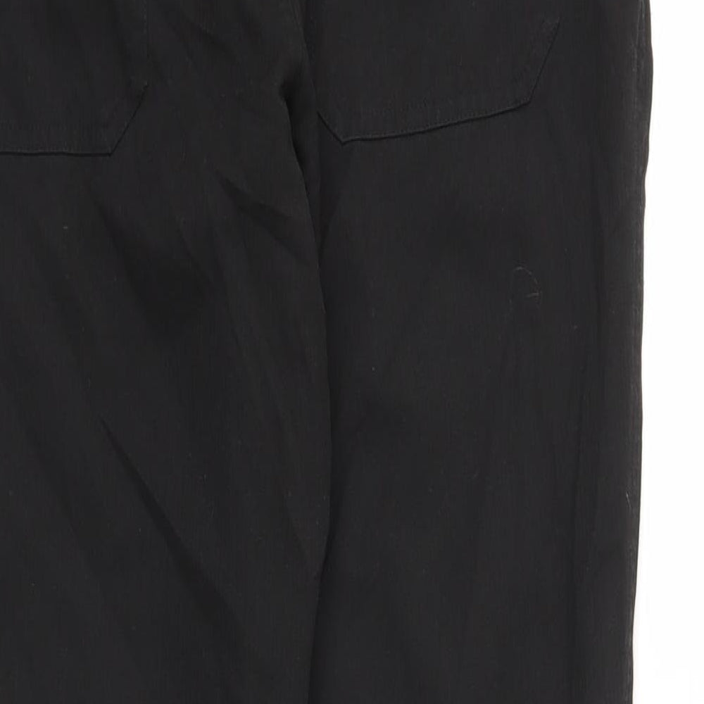Preworn Mens Black   Trousers  Size 34 L30 in