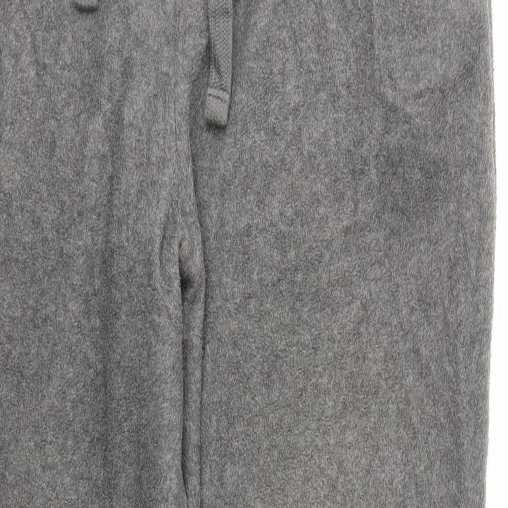 M&S Womens Grey   Jogger Trousers Size 16 L29 in - Stretch waistband