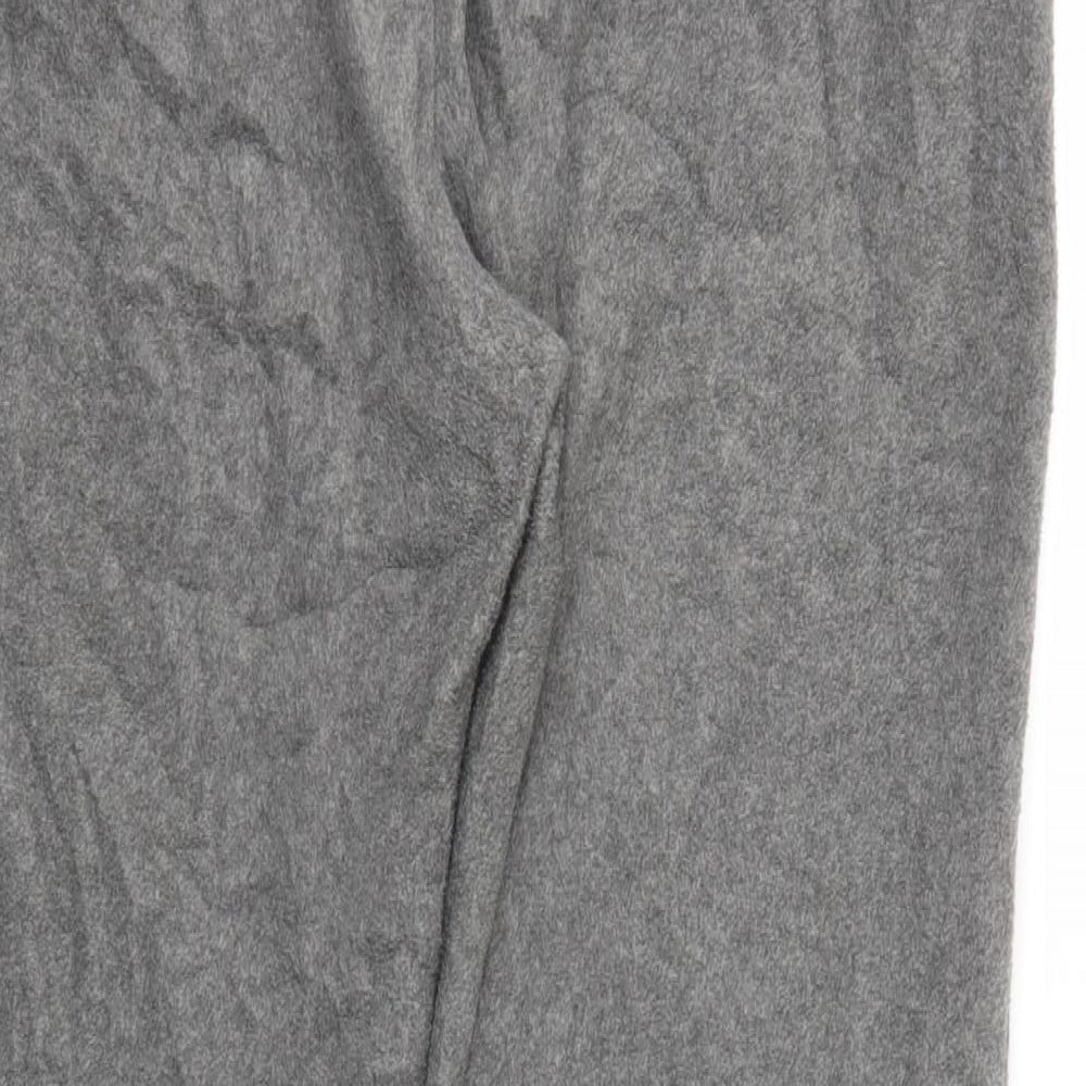 M&S Womens Grey   Jogger Trousers Size 16 L29 in - Stretch waistband