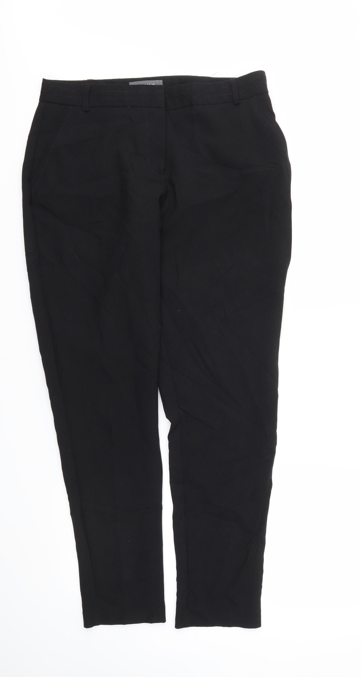 Primark Womens Black   Trousers  Size 12 L29 in