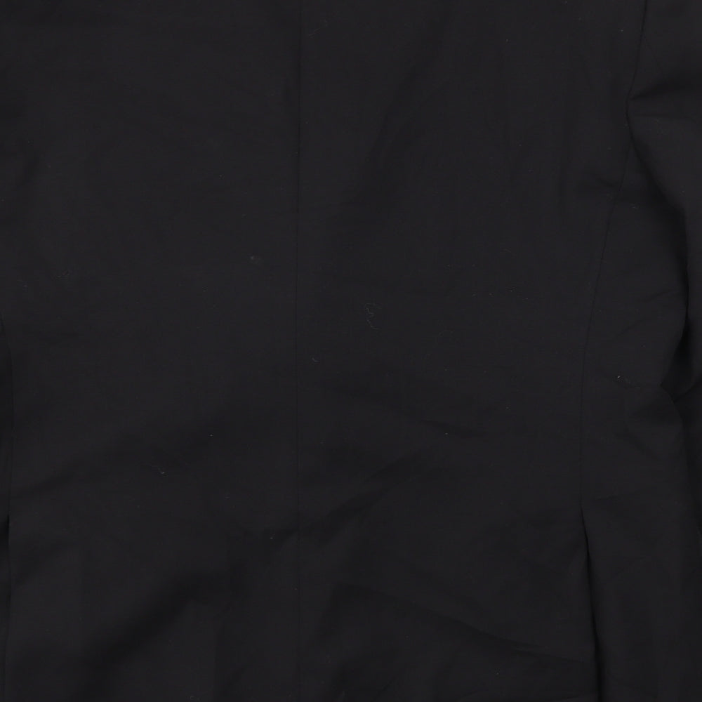Pronto Uomo Mens Black   Jacket Blazer Size 42