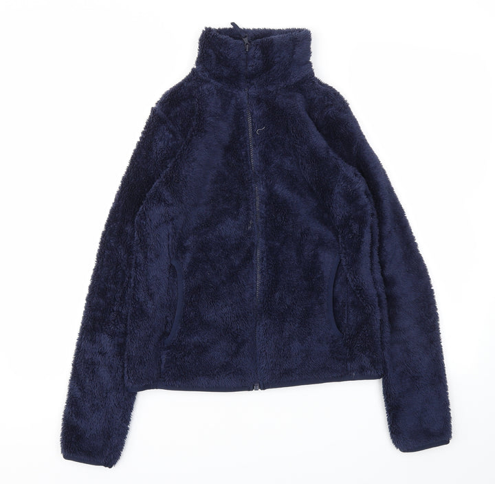 Union Girls Blue   Full Zip Hoodie Size S