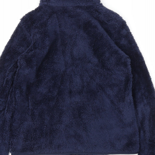 Union Girls Blue   Full Zip Hoodie Size S