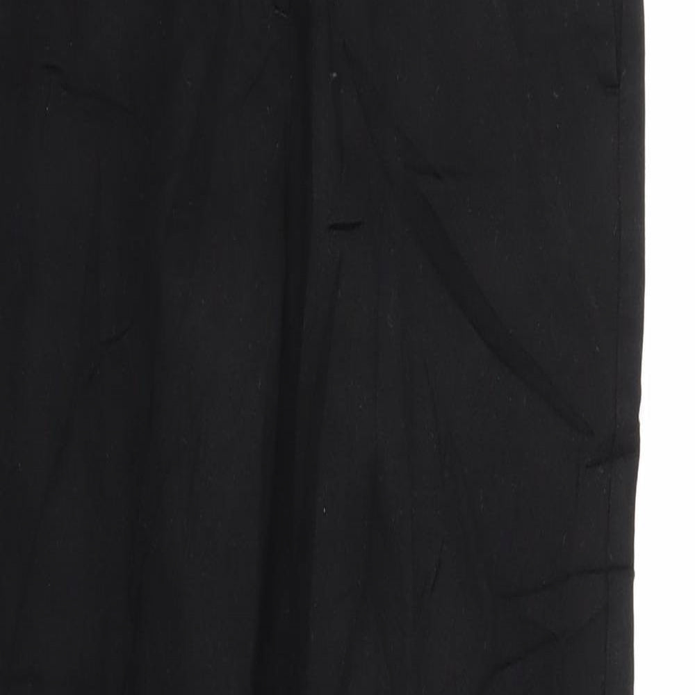 M&S Womens Black   Trousers  Size 28 L28 in