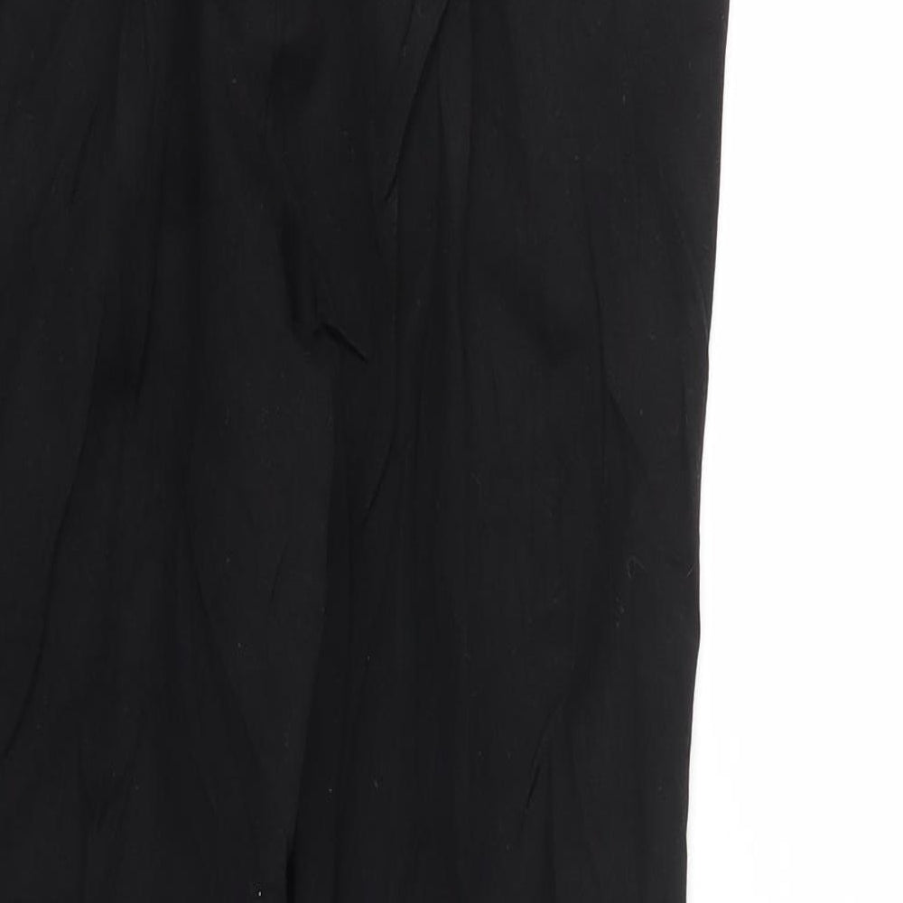 M&S Womens Black   Trousers  Size 28 L28 in