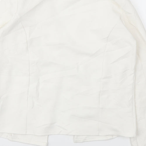 LIPSY  Womens White   Jacket Blazer Size 4