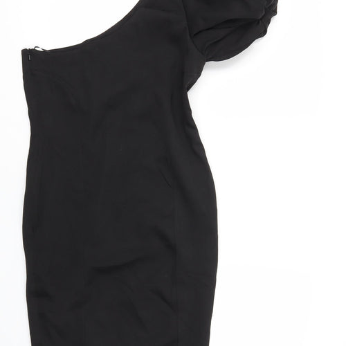 Preworn Womens Black   A-Line  Size 8