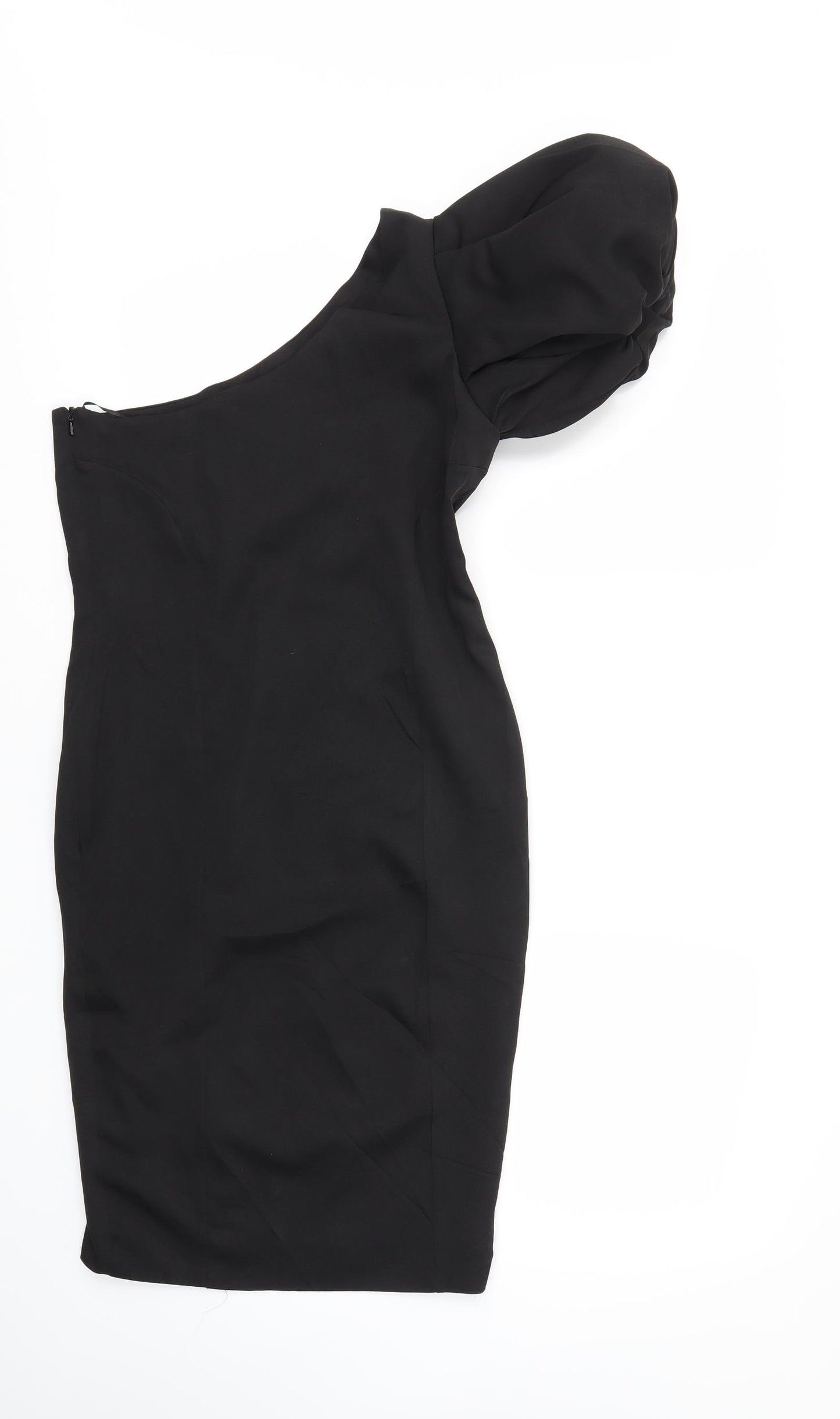 Preworn Womens Black   A-Line  Size 8