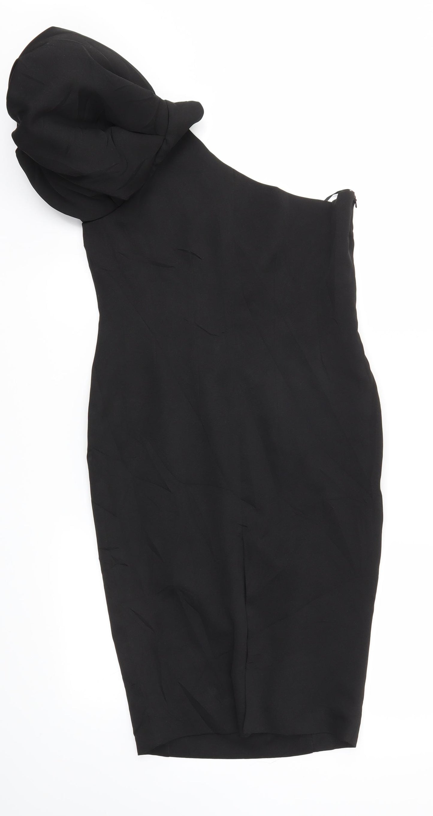 Preworn Womens Black   A-Line  Size 8