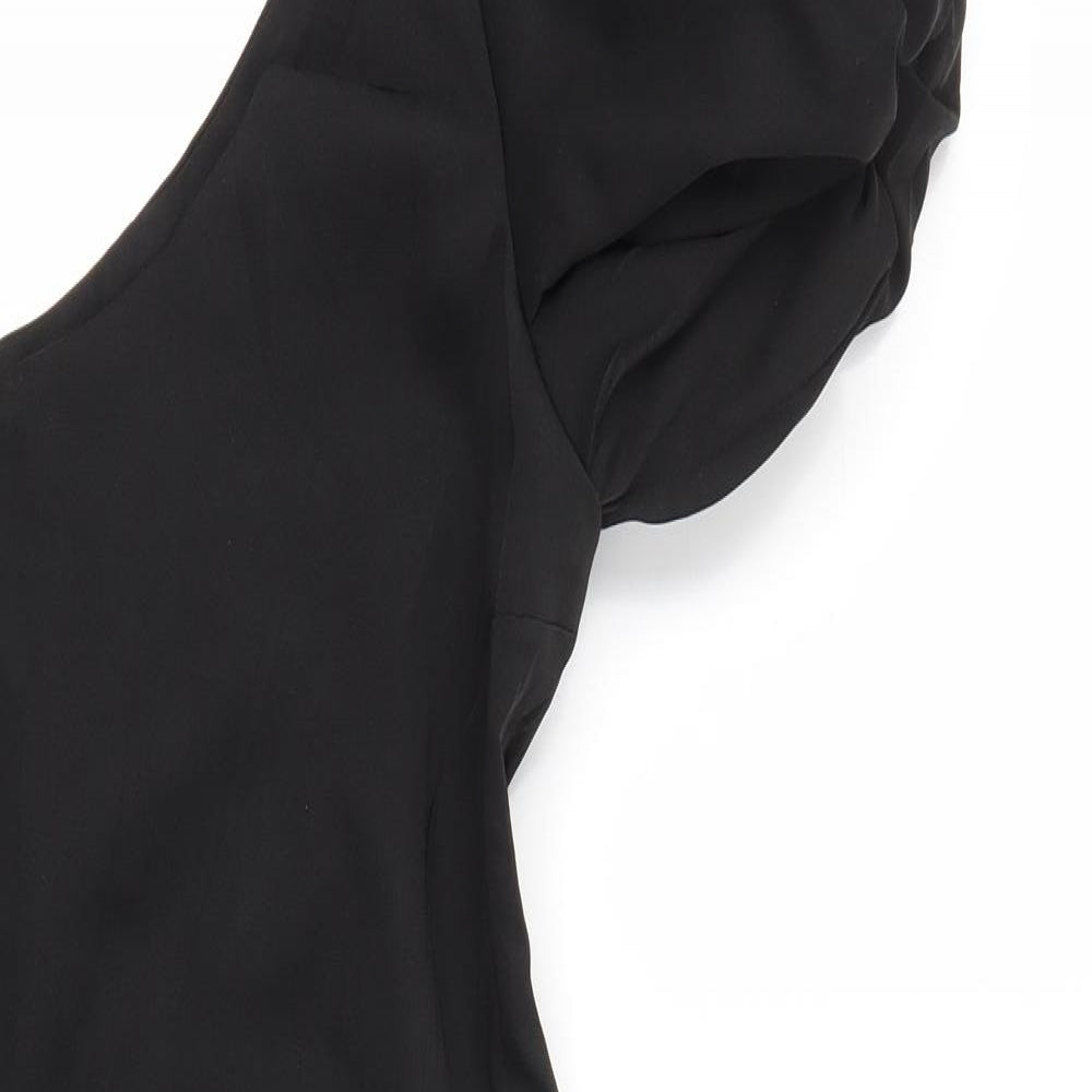 Preworn Womens Black   A-Line  Size 8