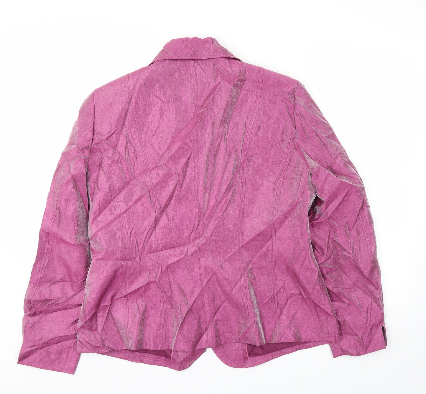 Gelco Womens Pink   Jacket Blazer Size 16