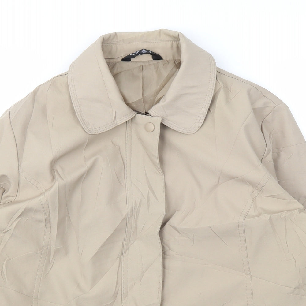 BM Mens Beige   Jacket Coat Size M