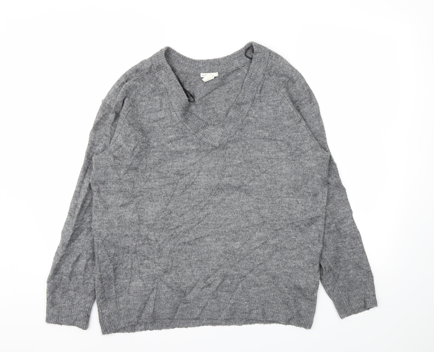 H&M Womens Grey   Pullover Jumper Size XS