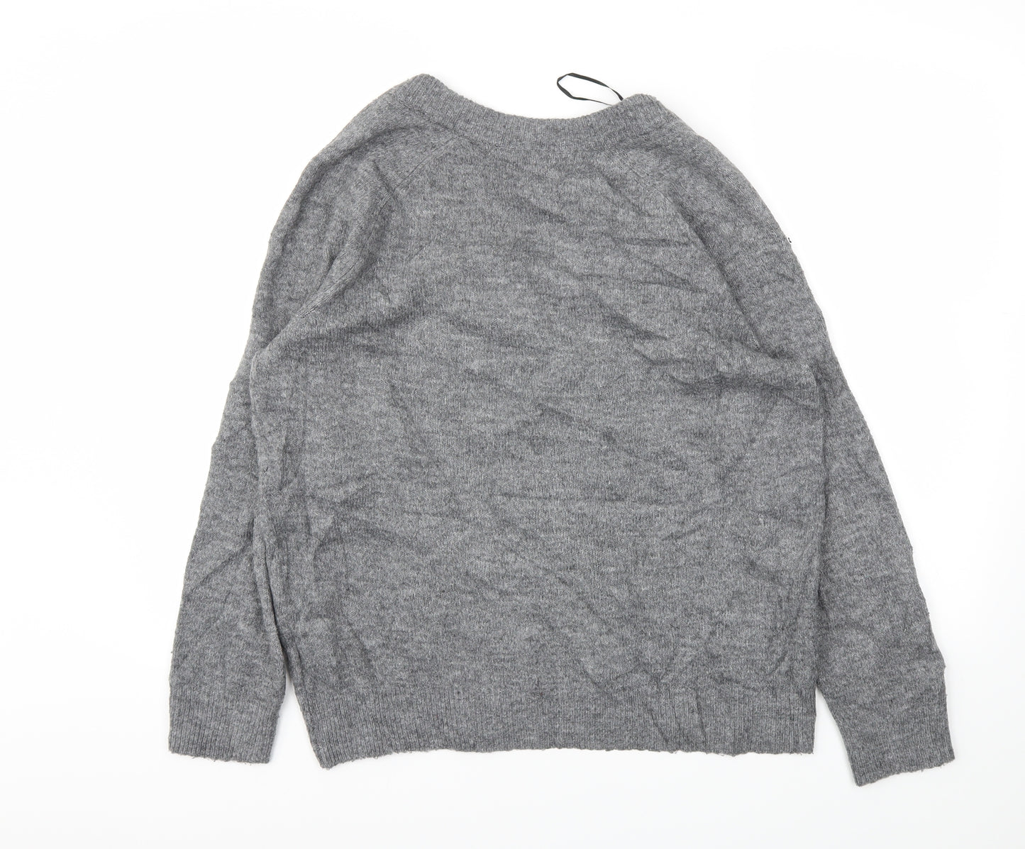 H&M Womens Grey   Pullover Jumper Size XS