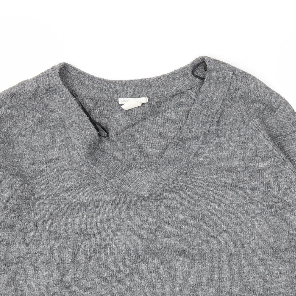 H&M Womens Grey   Pullover Jumper Size XS