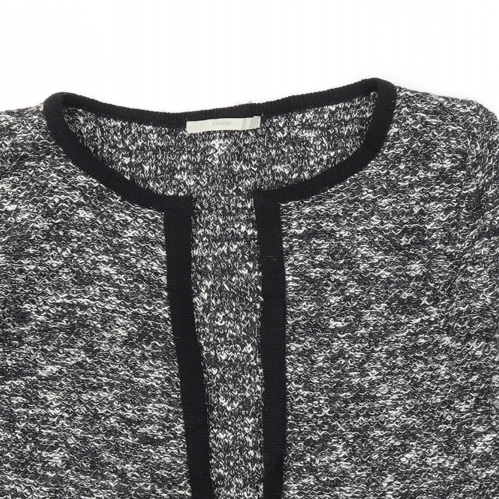 George Womens Black   Cardigan Jumper Size 12