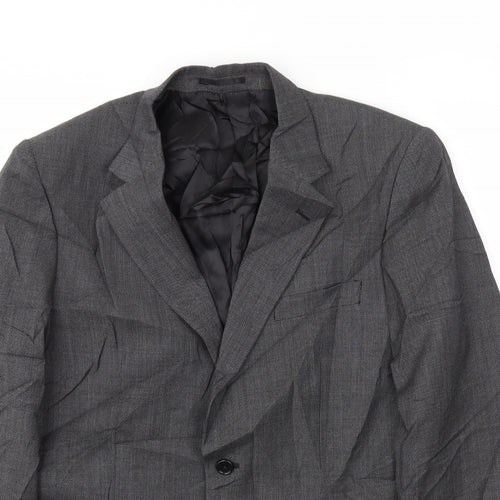 Brook Taverner Mens Grey   Jacket Blazer Size 40