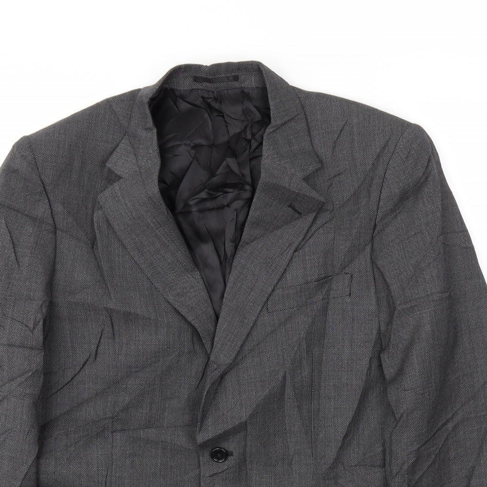 Brook Taverner Mens Grey   Jacket Blazer Size 40