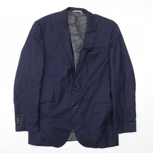 Preworn Mens Blue   Jacket Blazer Size 40