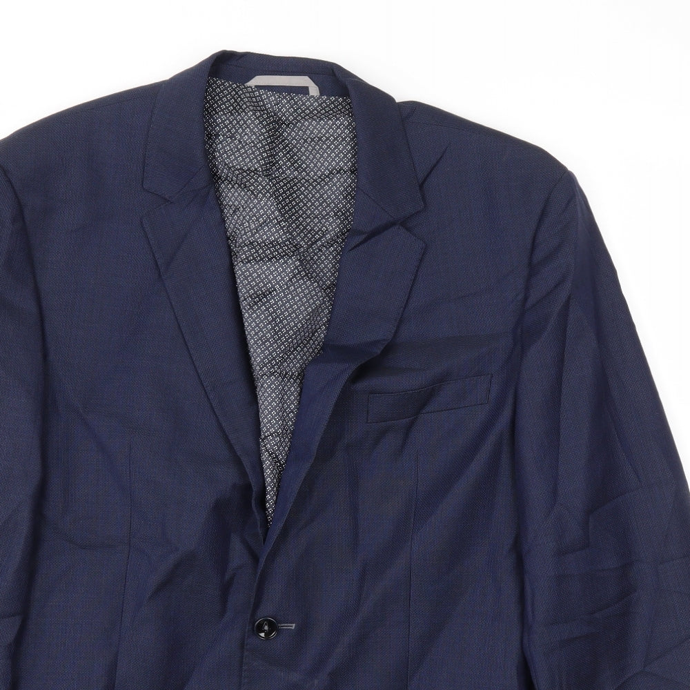Preworn Mens Blue   Jacket Blazer Size 40