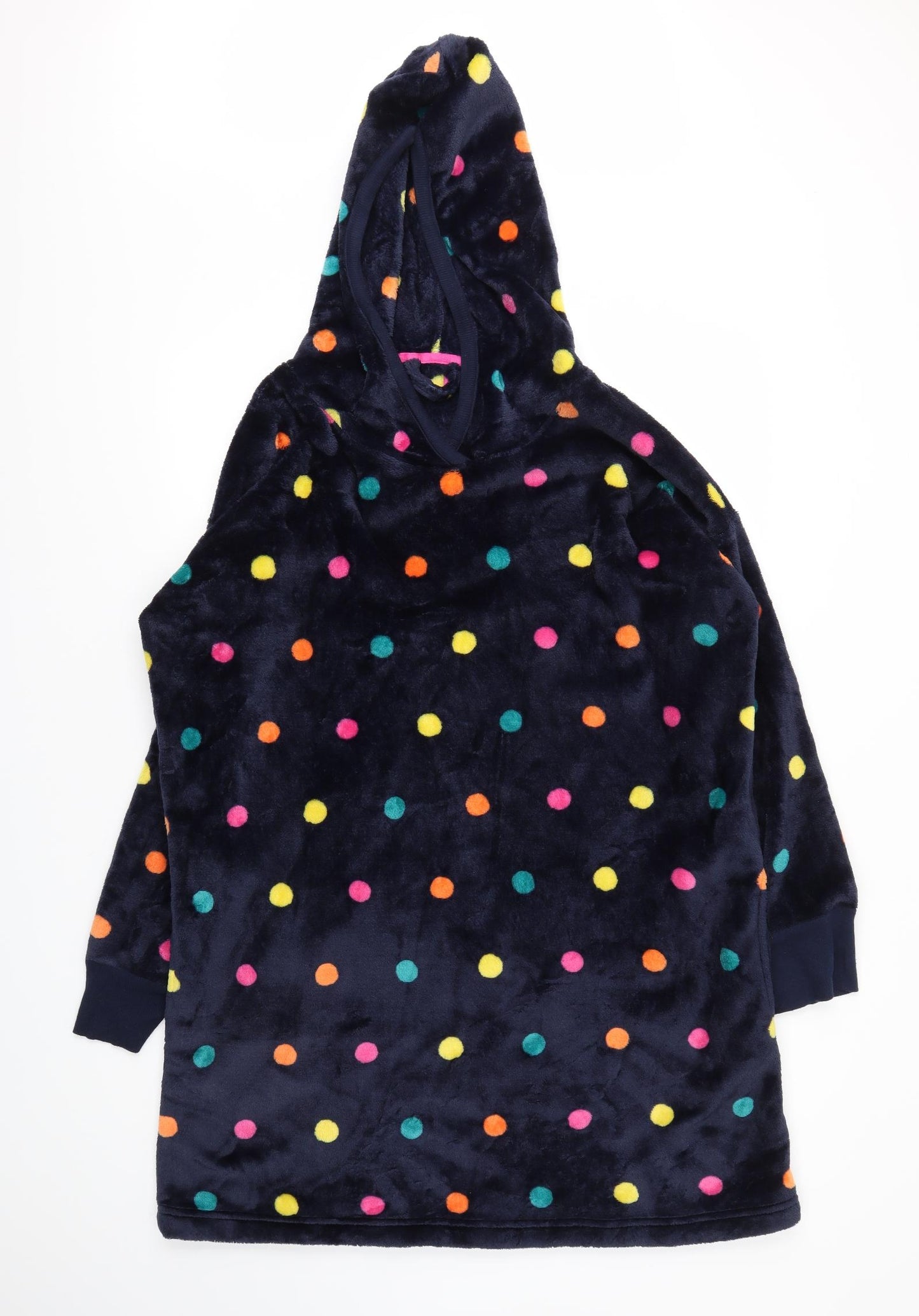 M&S Womens Blue Polka Dot  Cami Dress Size 16