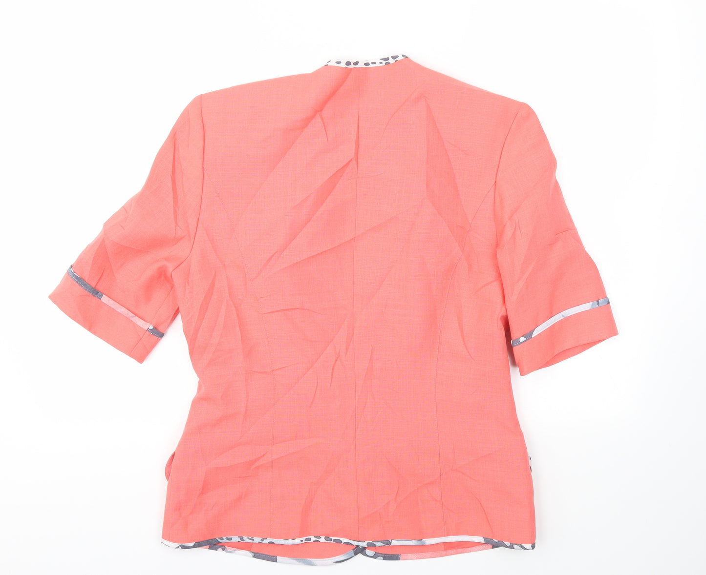 Hardob Womens Pink   Jacket Blazer Size 10