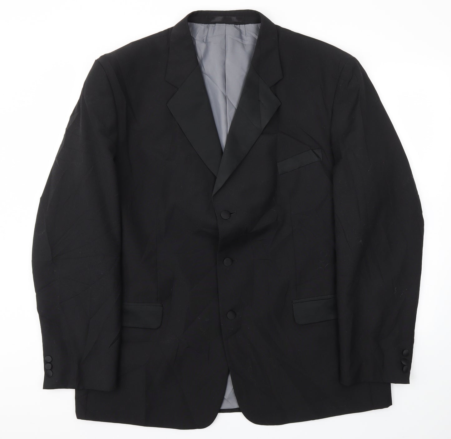 ARMANDO Mens Black   Jacket Blazer Size 48