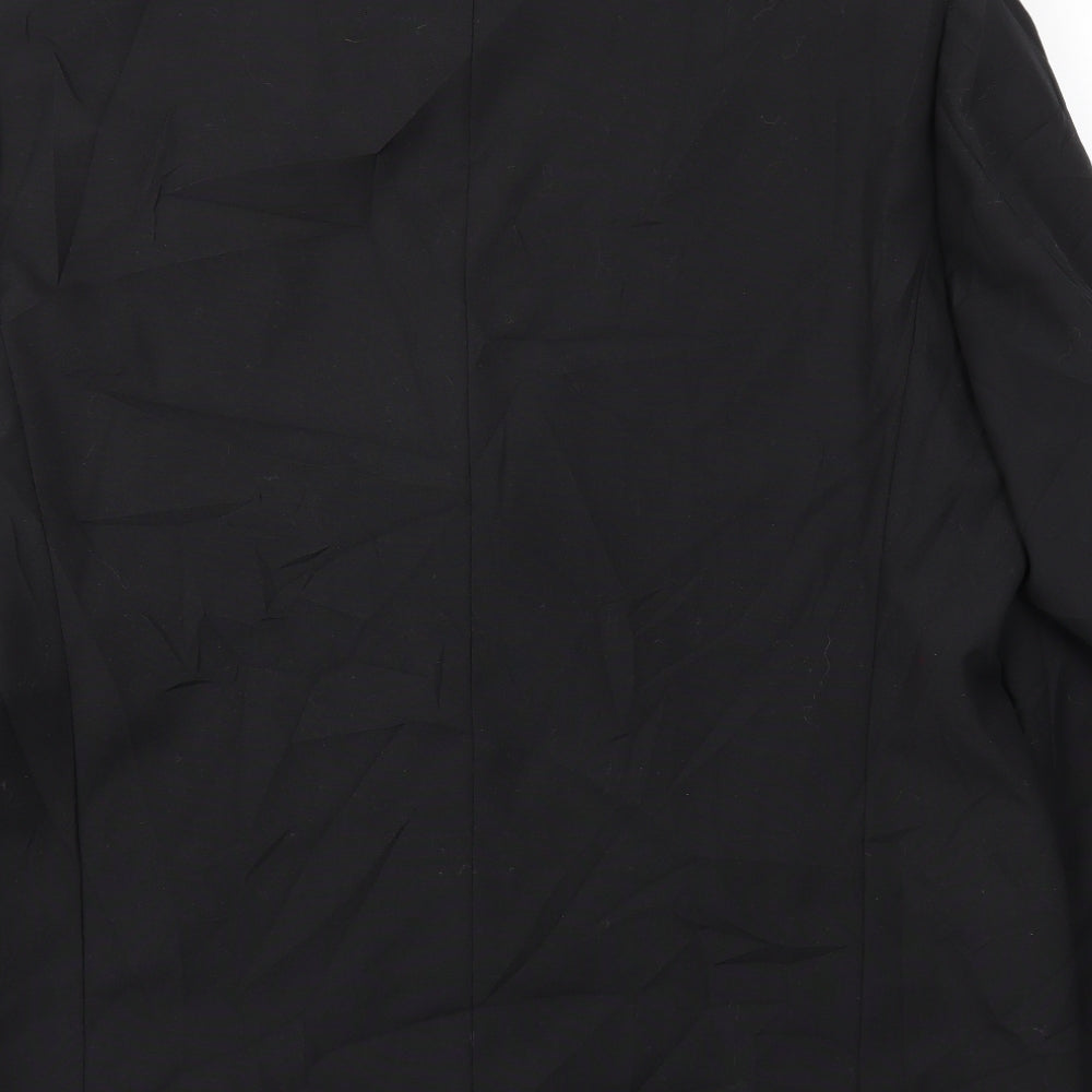 ARMANDO Mens Black   Jacket Blazer Size 48