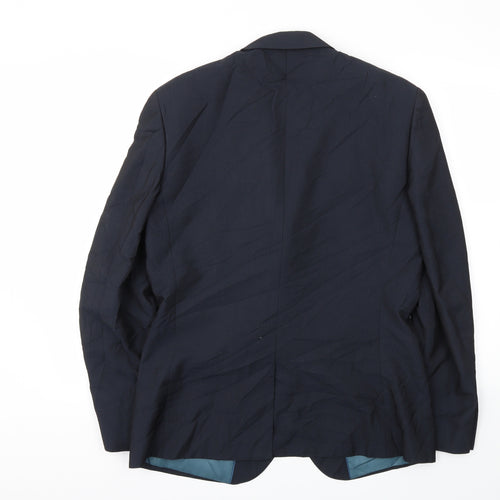 M&S Mens Blue   Jacket Blazer Size 40