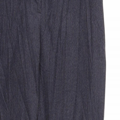 NEXT Womens Blue   Trousers  Size 10 L28 in