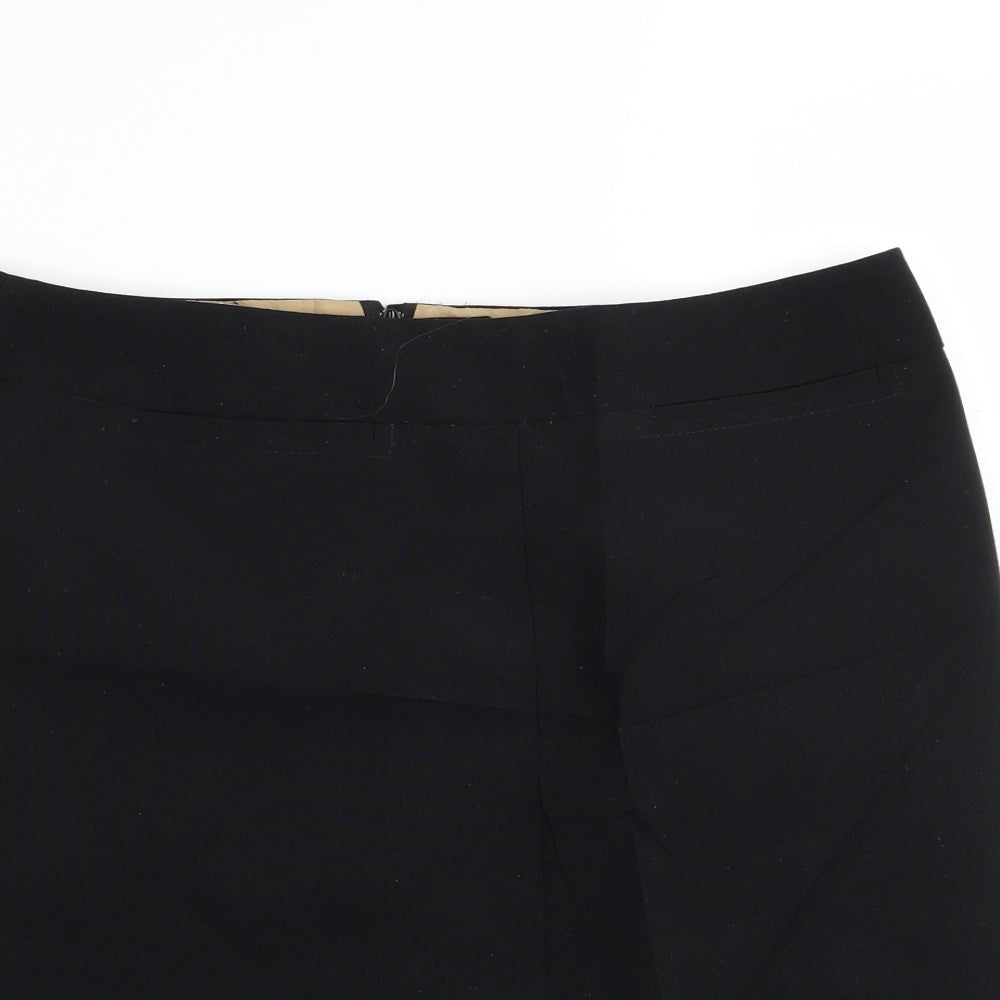 Dorothy Perkins Womens Black   A-Line Skirt Size 12