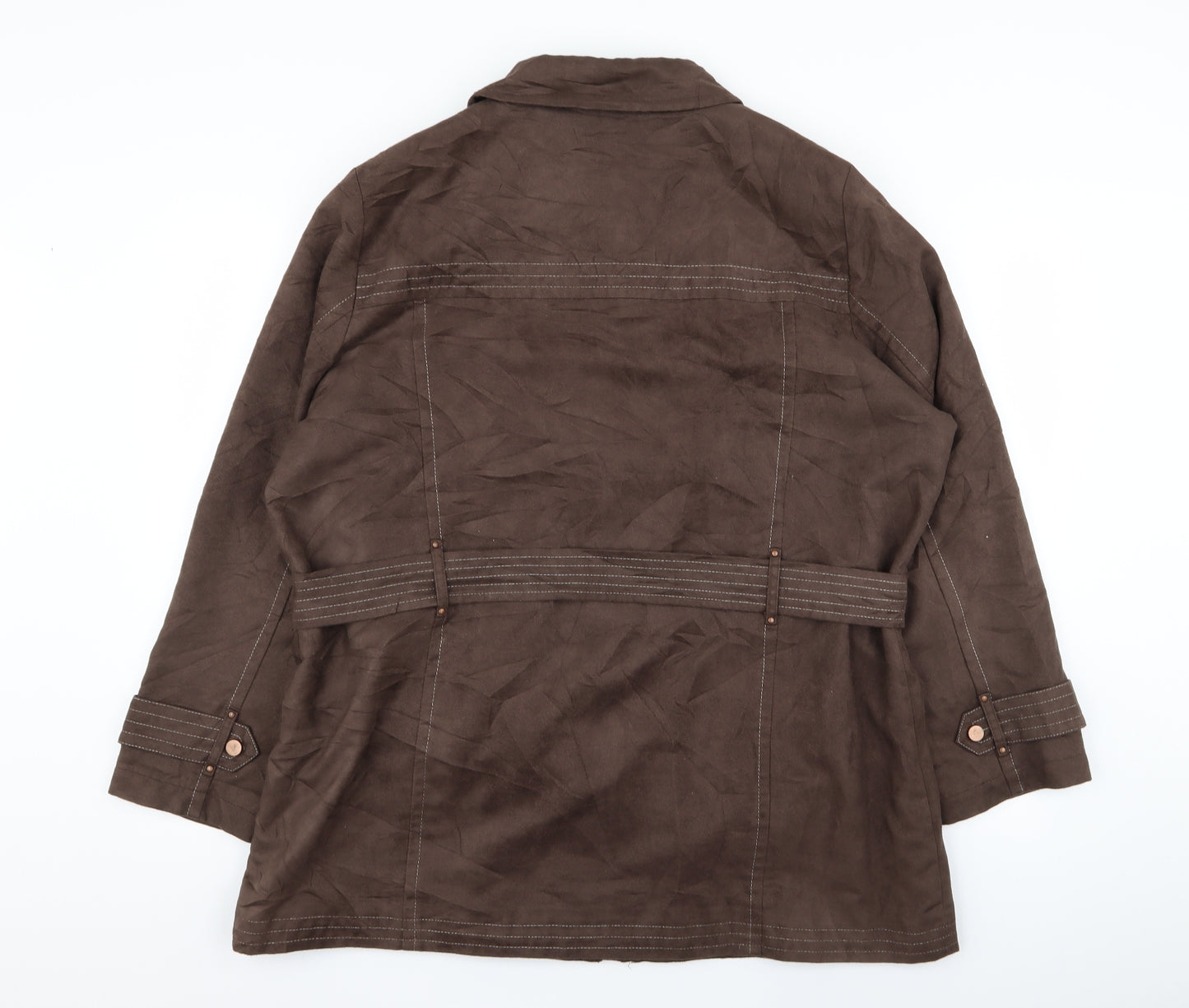 BM Womens Brown   Jacket Coat Size L