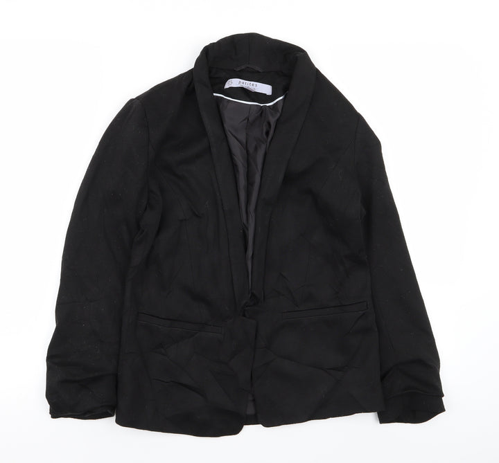 Miss Selfridge Womens Black   Jacket Blazer Size 8