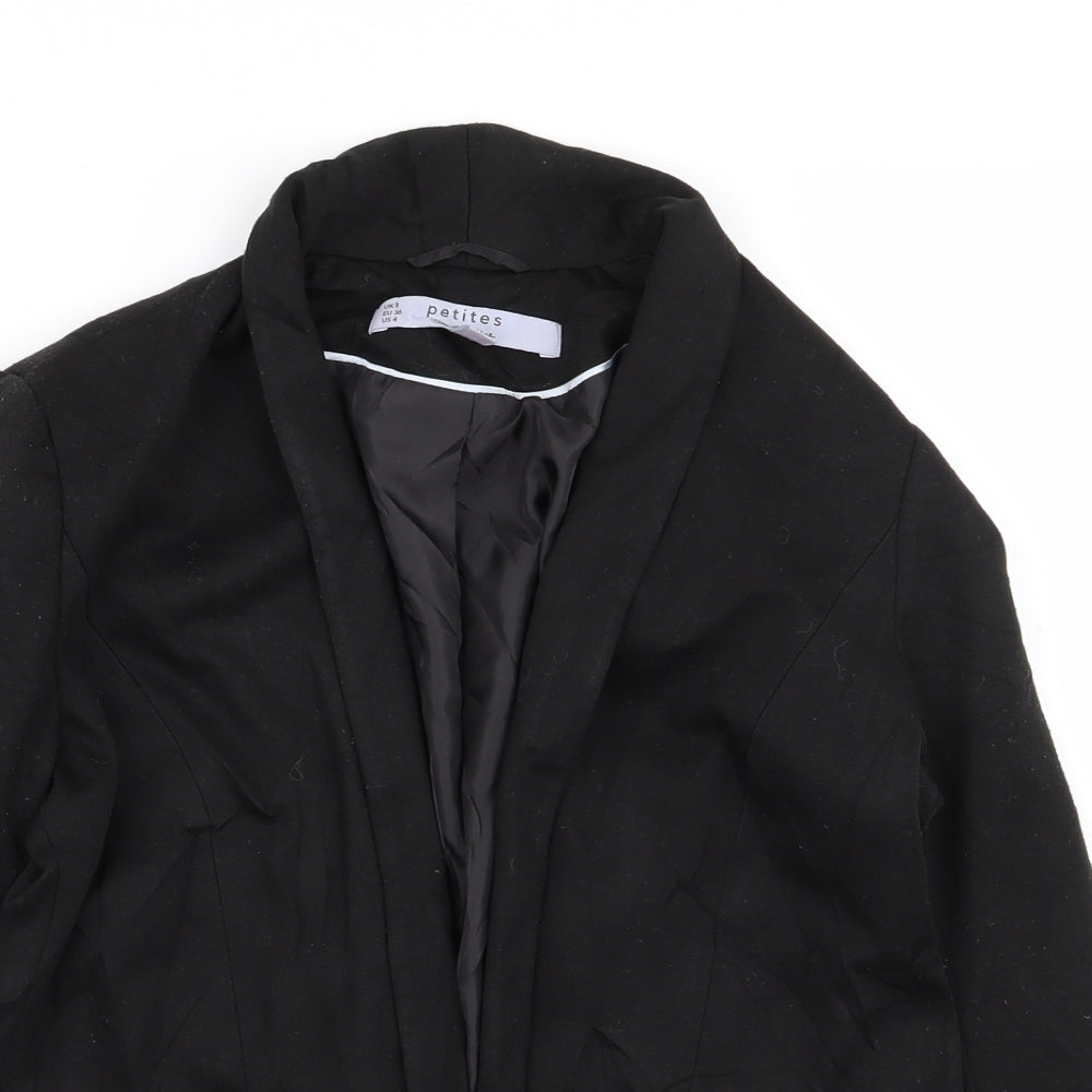 Miss Selfridge Womens Black   Jacket Blazer Size 8