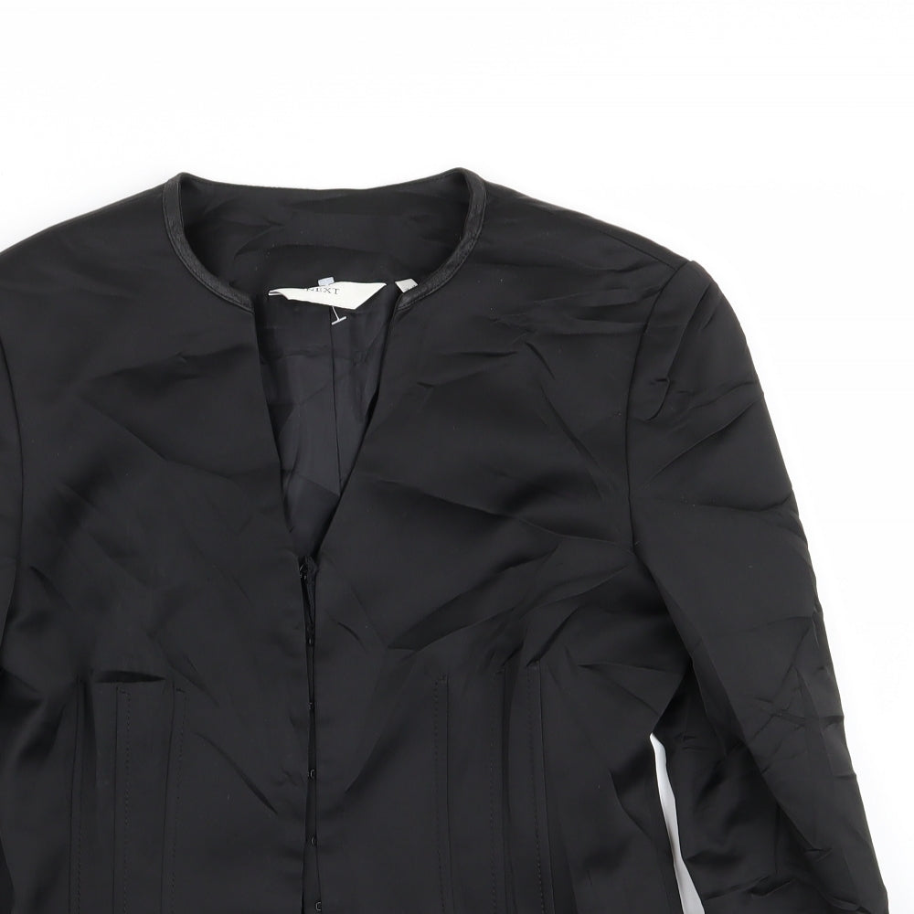 NEXT Womens Black   Jacket  Size 10  - corset jacket