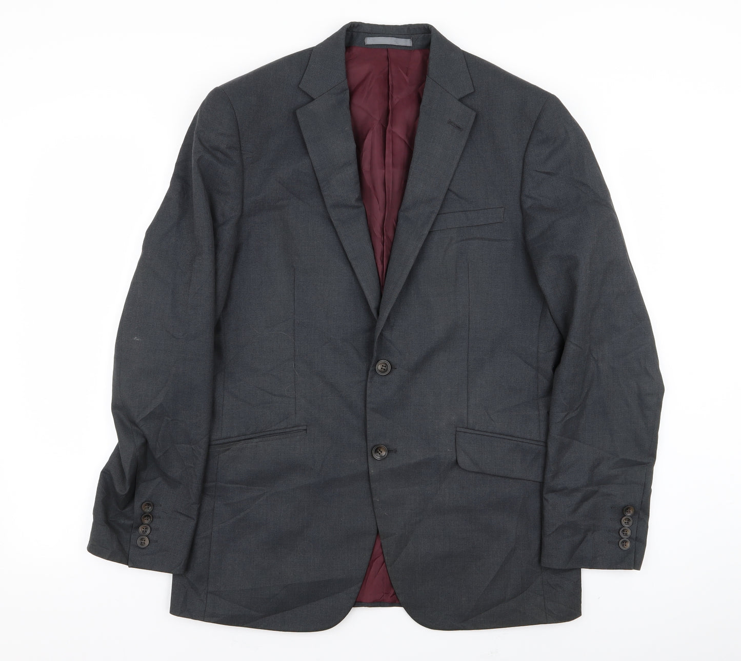 M&S Mens Grey   Jacket Blazer Size 38