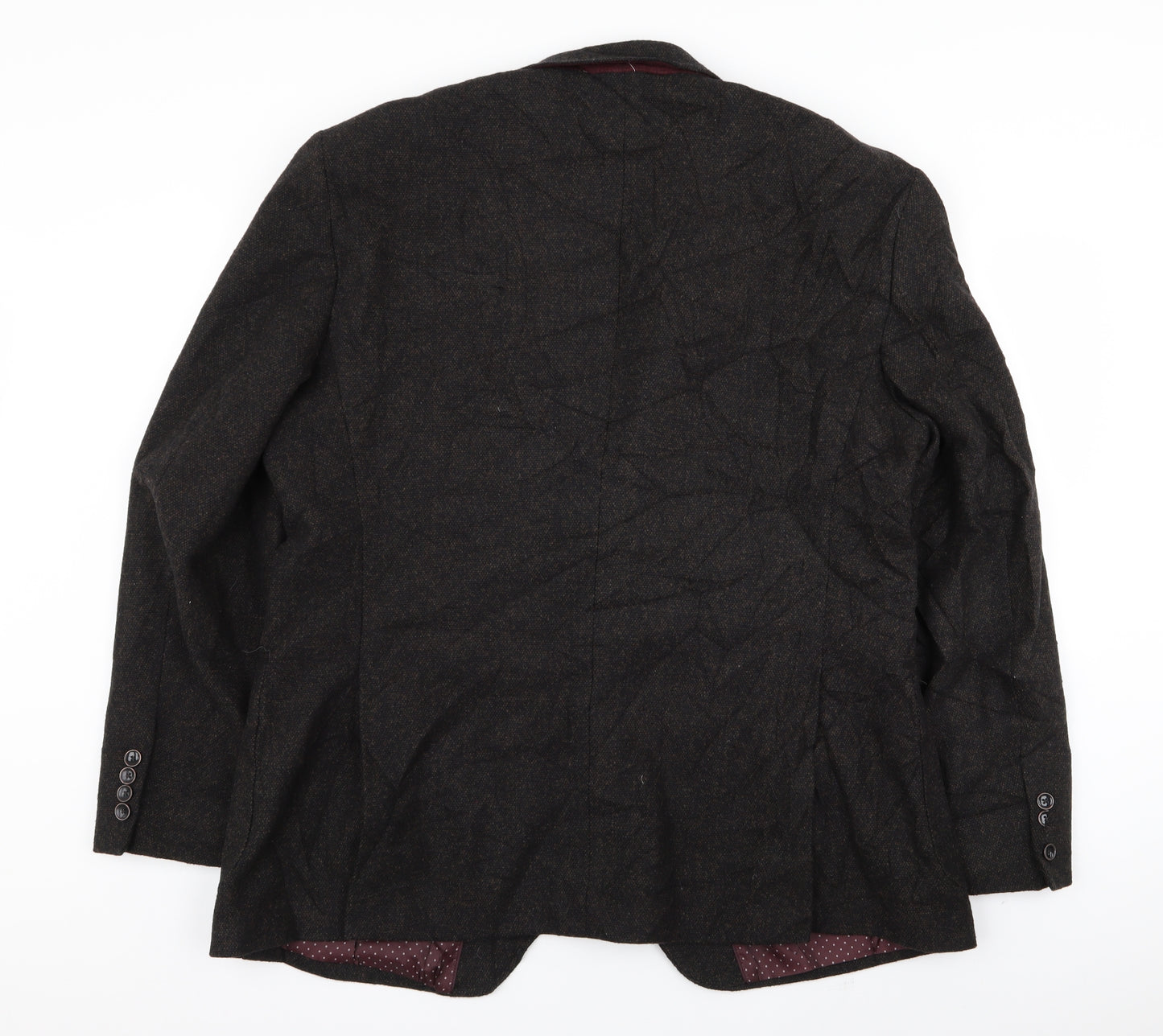 TU Mens Brown   Jacket Blazer Size 48